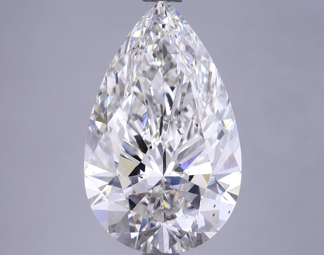 4.85 Carat Pear Shaped Ideal Cut VS2 IGI Certified Lab Grown Diamond