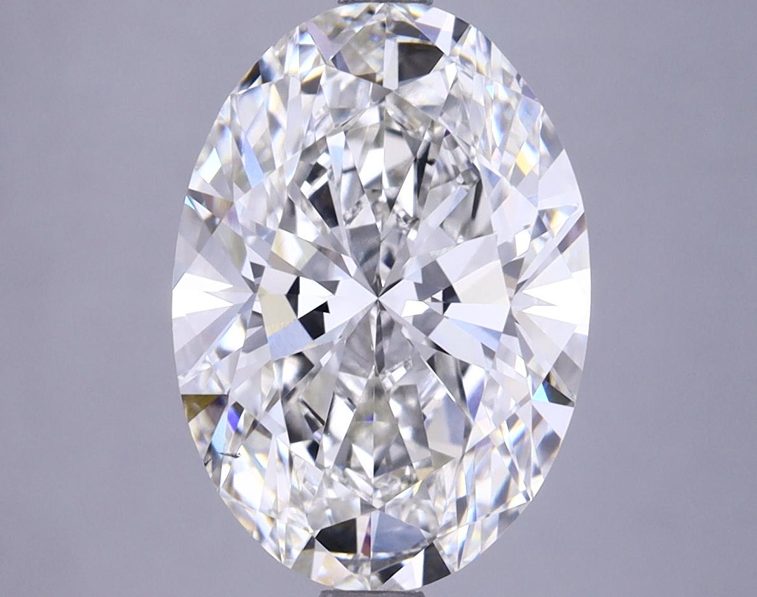 3.84 Carat Oval Shaped Ideal Cut VS2 IGI Certified Lab Grown Diamond