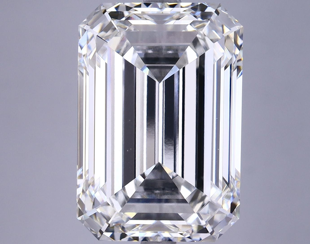 9.36 Carat Emerald Shaped Ideal Cut VS1 IGI Certified Lab Grown Diamond