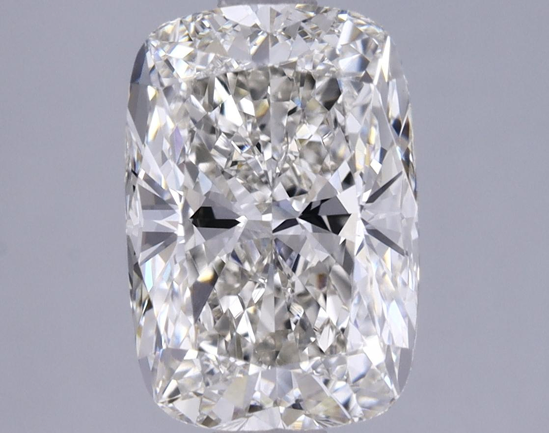 1.85 Carat Elongated Cushion Shaped Excellent Cut VS1 IGI Certified Lab Grown Diamond
