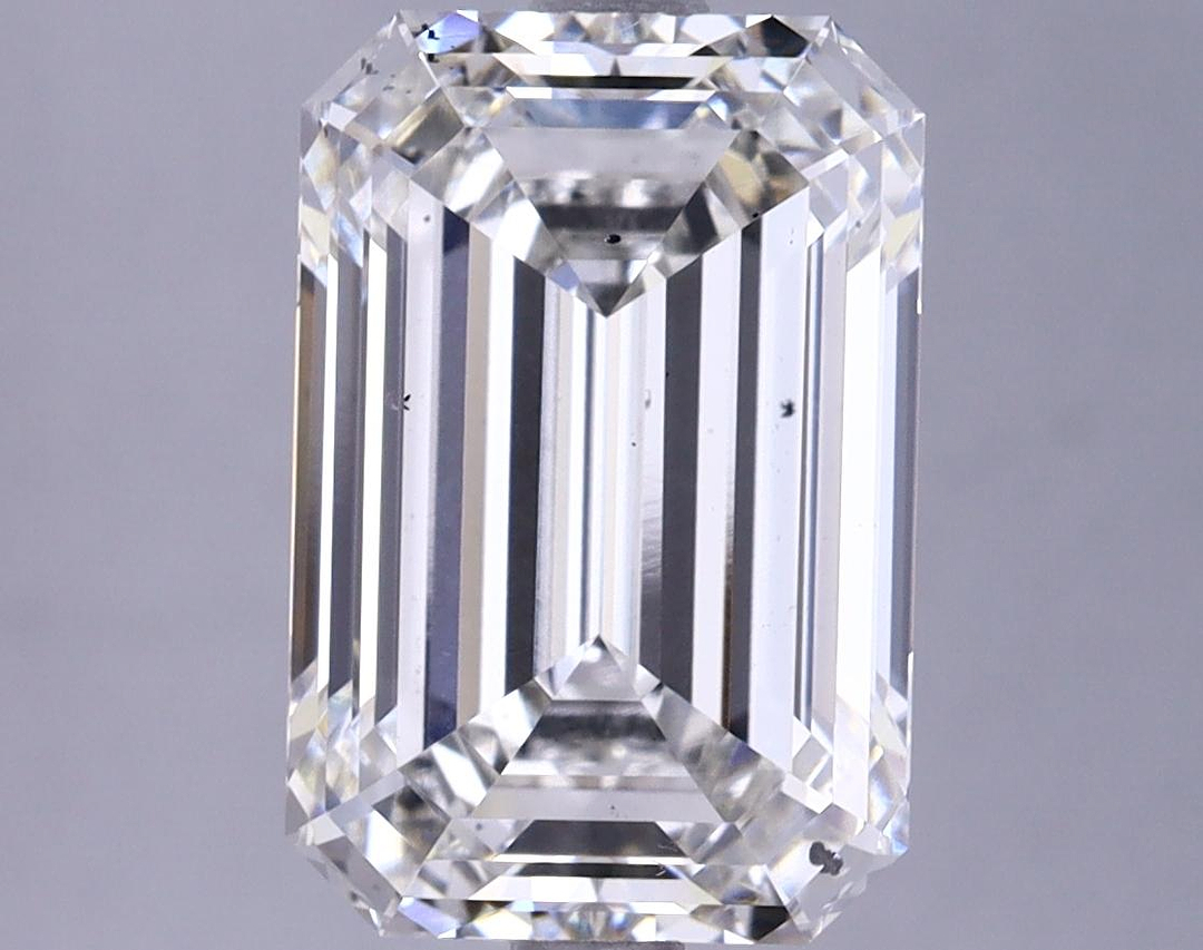 4.64 Carat Emerald Shaped Excellent Cut VS2 IGI Certified Lab Grown Diamond