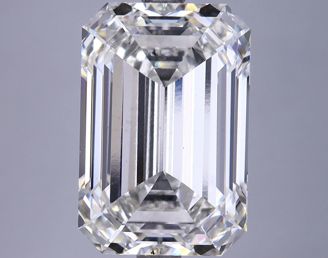 6.15 Carat Emerald Shaped Excellent Cut VS1 IGI Certified Lab Grown Diamond