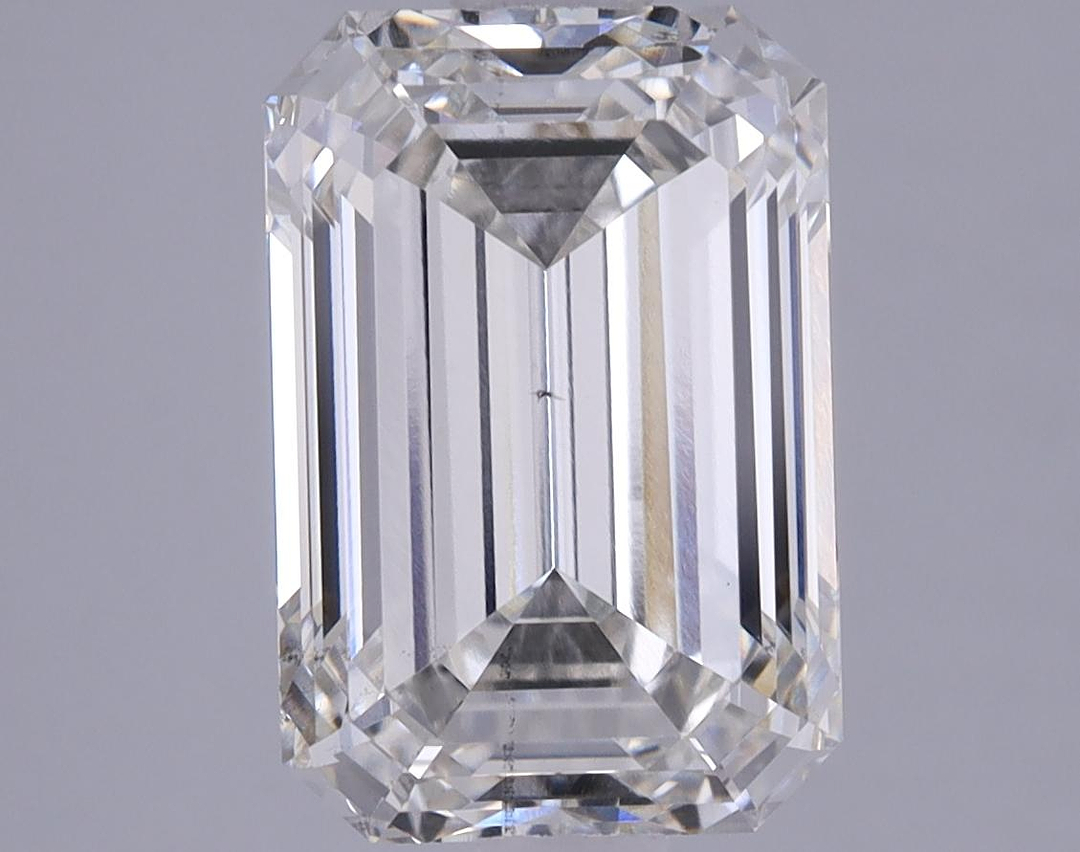 2.64 Carat Emerald Shaped Ideal Cut VS2 IGI Certified Lab Grown Diamond