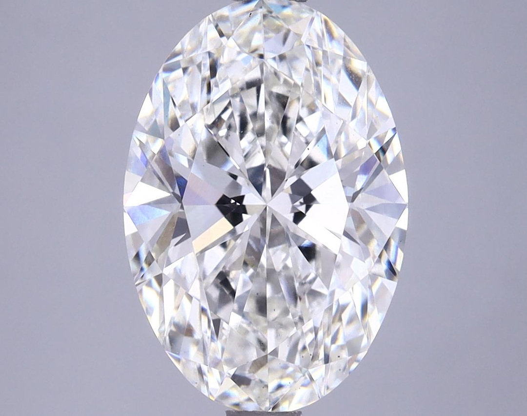 3.79 Carat Oval Shaped Ideal Cut VS2 IGI Certified Lab Grown Diamond