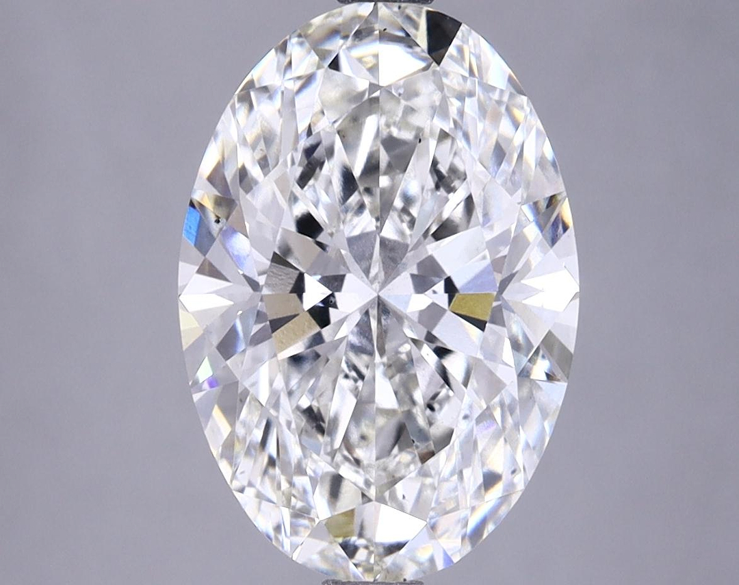 3.65 Carat Oval Shaped Ideal Cut VS2 IGI Certified Lab Grown Diamond