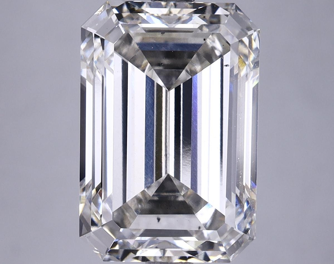 6.41 Carat Emerald Shaped Ideal Cut VS2 IGI Certified Lab Grown Diamond