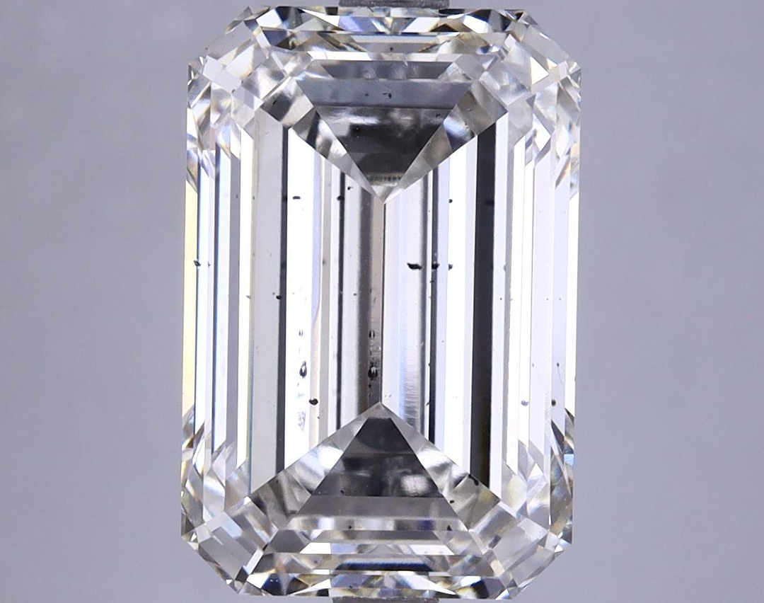 6.24 Carat Emerald Shaped Excellent Cut SI1 IGI Certified Lab Grown Diamond