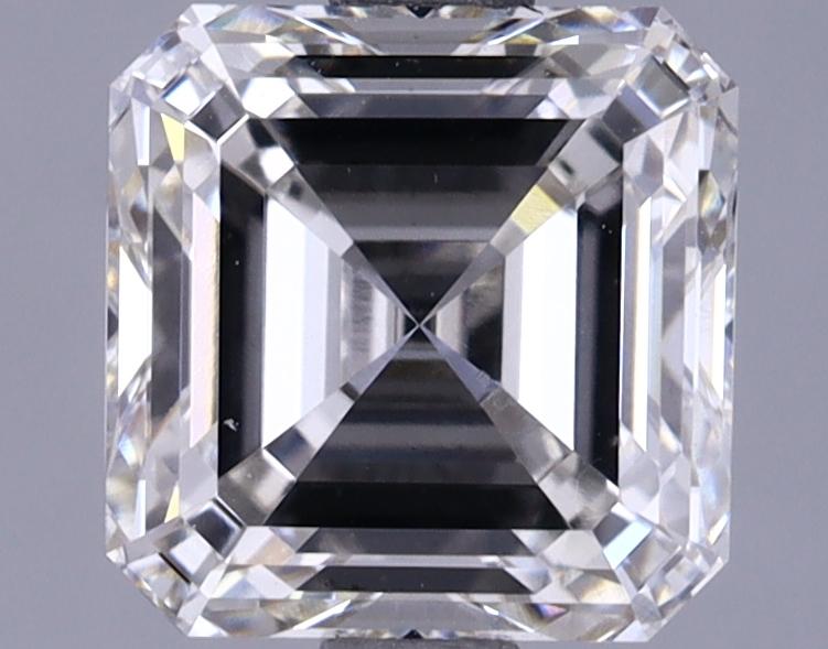 1.74 Carat Asscher Shaped Ideal Cut VS1 IGI Certified Lab Grown Diamond