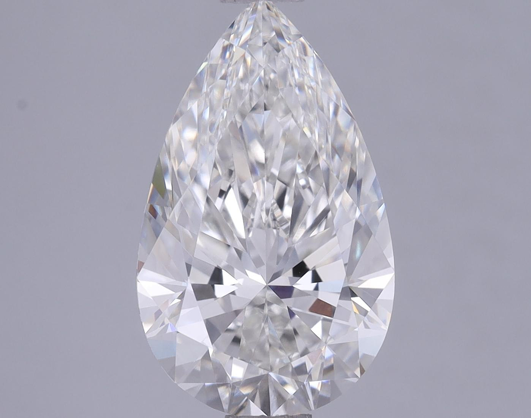 2.2 Carat Pear Shaped Ideal Cut VVS2 IGI Certified Lab Grown Diamond