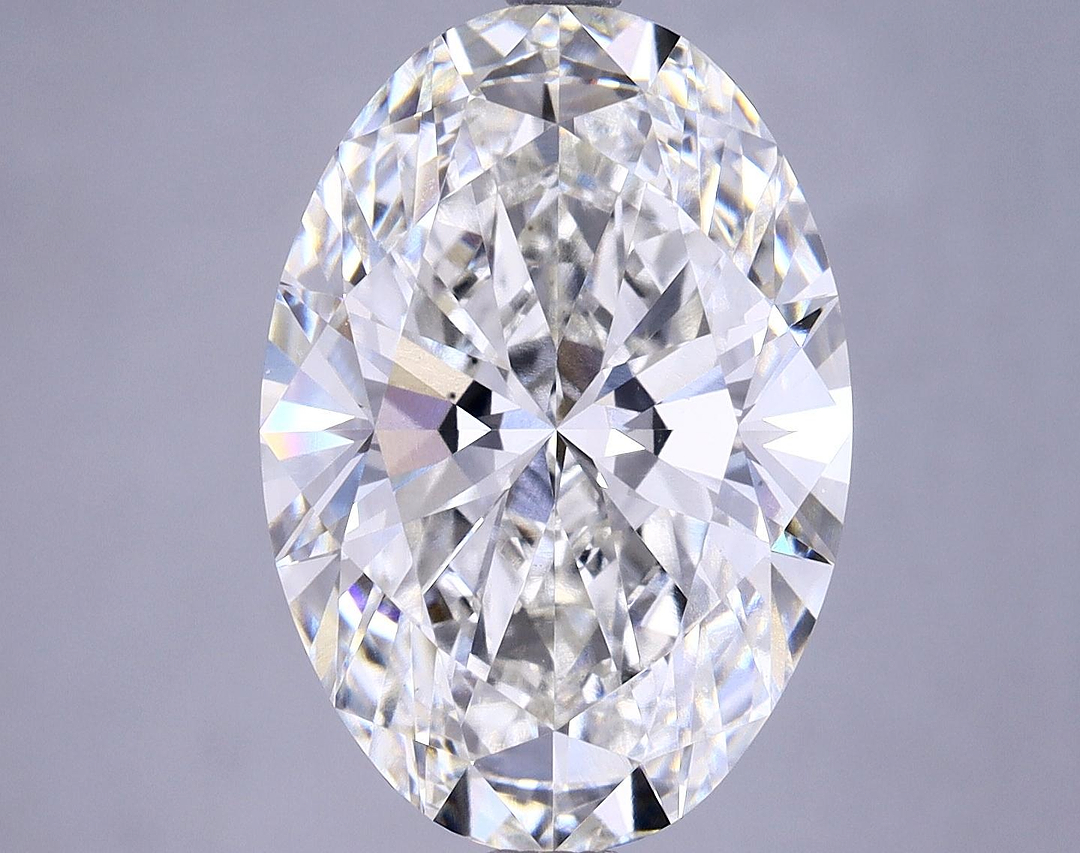 6.76 Carat Oval Shaped Ideal Cut VS1 IGI Certified Lab Grown Diamond