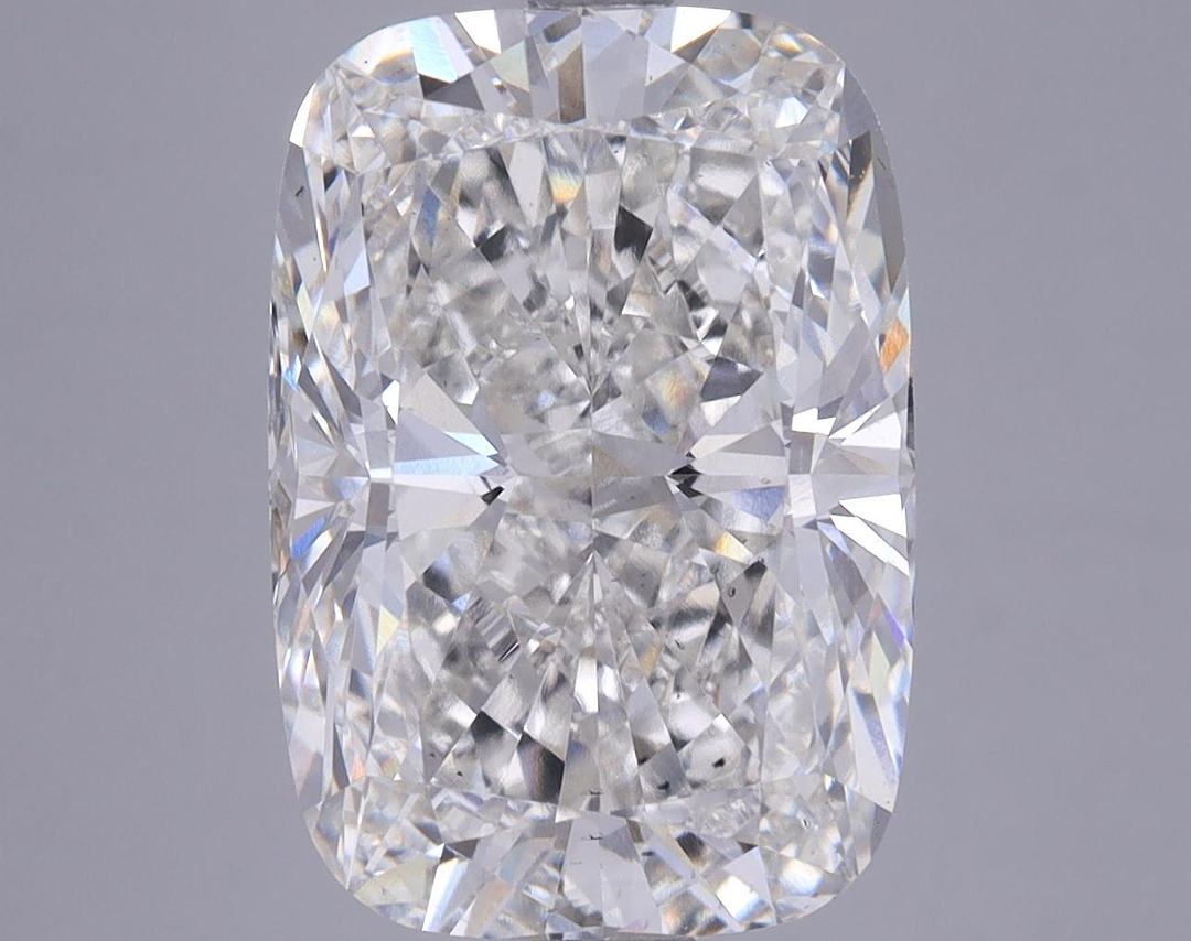 6.46 Carat Elongated Cushion Shaped Excellent Cut VS2 IGI Certified Lab Grown Diamond