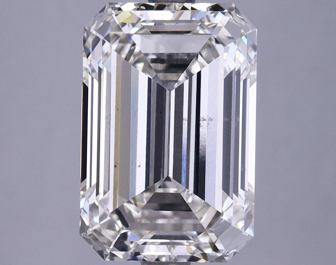 4.81 Carat Emerald Shaped Ideal Cut VS2 IGI Certified Lab Grown Diamond