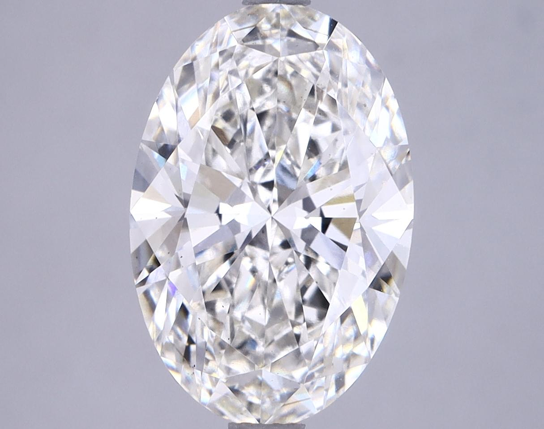 3.65 Carat Oval Shaped Excellent Cut VS2 IGI Certified Lab Grown Diamond