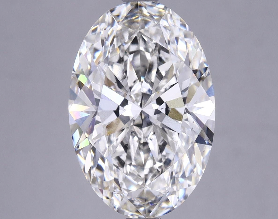 3.68 Carat Oval Shaped Excellent Cut VS1 IGI Certified Lab Grown Diamond