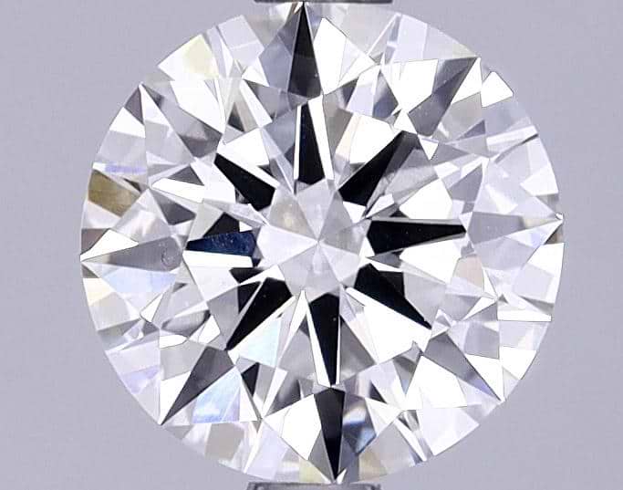 1.37 Carat Round Shaped Ideal Cut VS1 IGI Certified Lab Grown Diamond