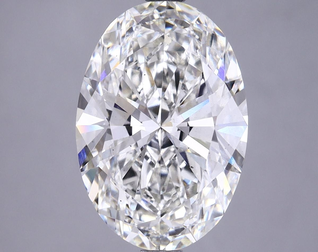 3.82 Carat Oval Shaped Ideal Cut VS2 IGI Certified Lab Grown Diamond