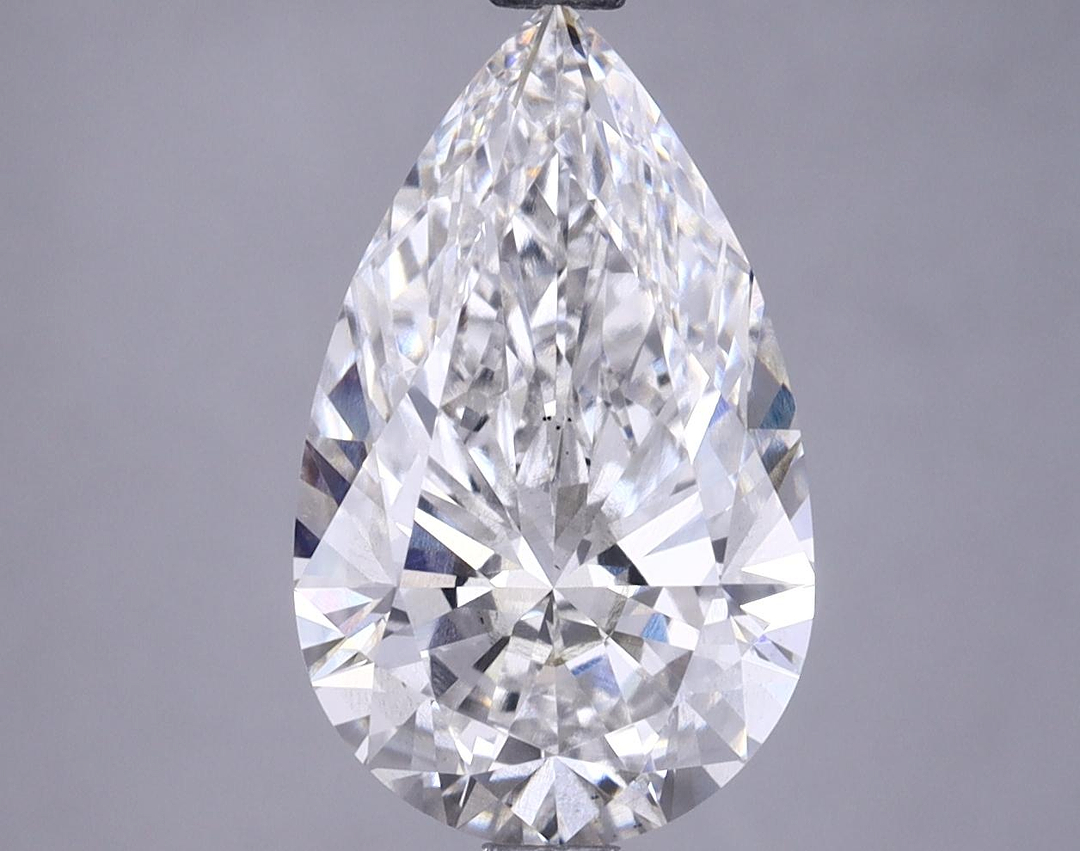 3.32 Carat Pear Shaped Ideal Cut SI1 IGI Certified Lab Grown Diamond