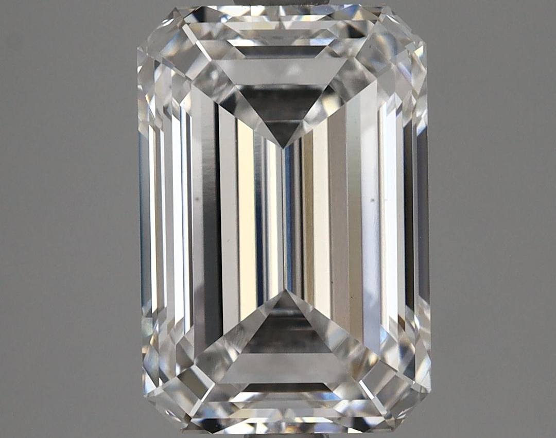 3.14 Carat Emerald Shaped Ideal Cut VS2 GIA Certified Lab Grown Diamond
