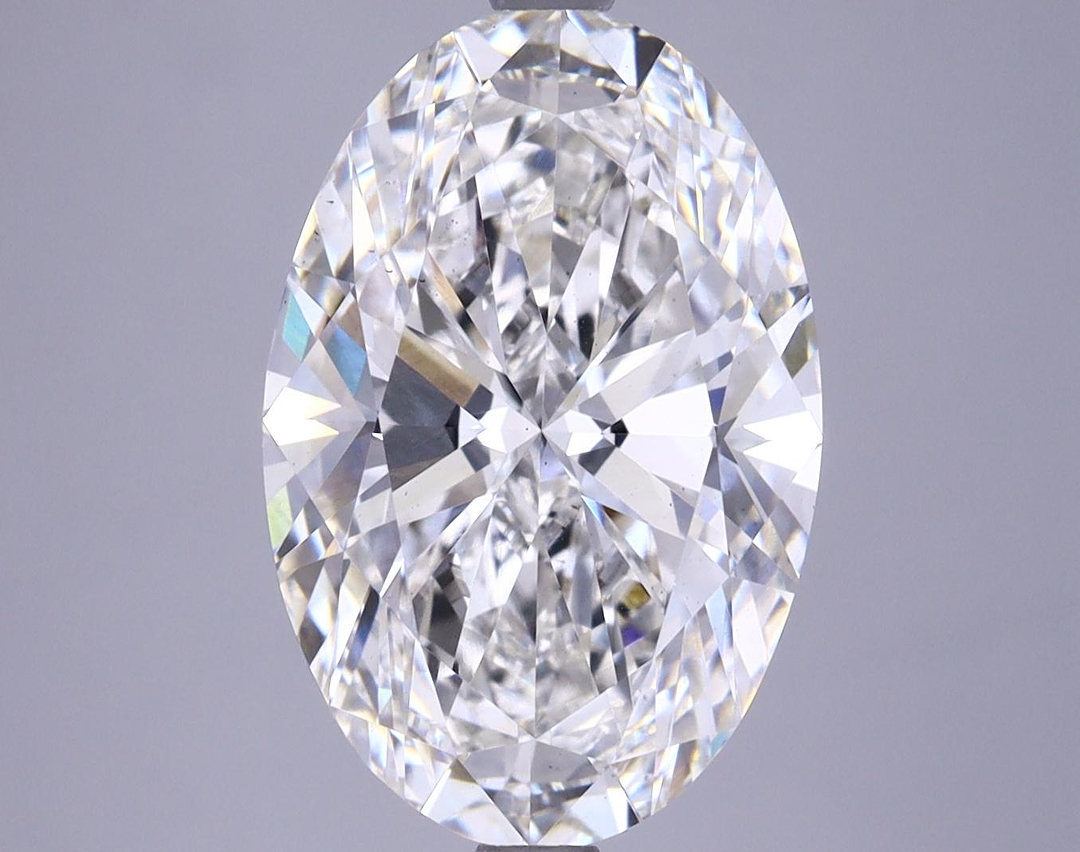 5.38 Carat Oval Shaped Excellent Cut VS2 GIA Certified Lab Grown Diamond
