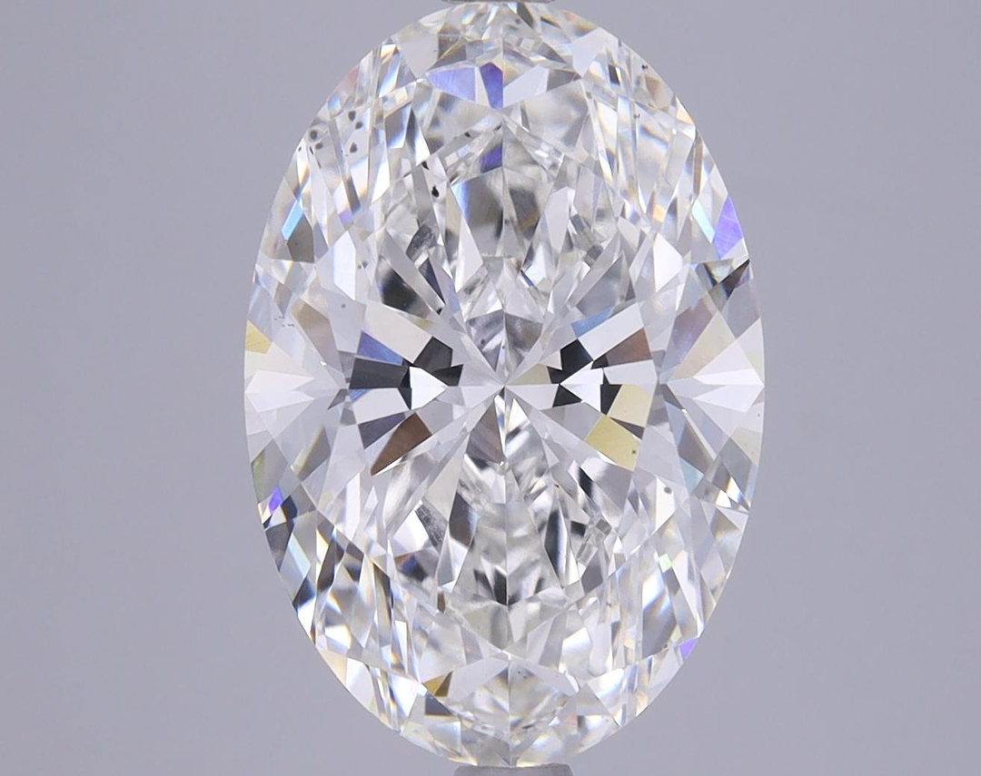 5.17 Carat Oval Shaped Ideal Cut VS2 GIA Certified Lab Grown Diamond