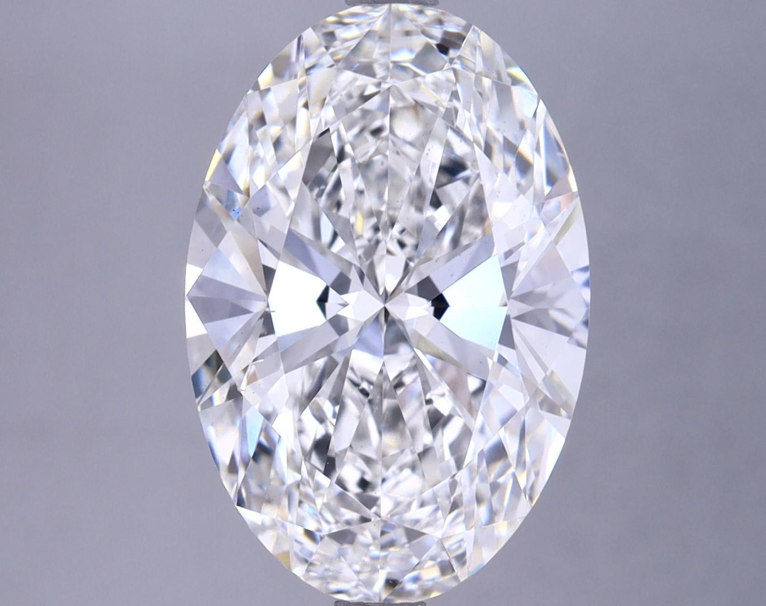 5.26 Carat Oval Shaped Excellent Cut VS2 GIA Certified Lab Grown Diamond