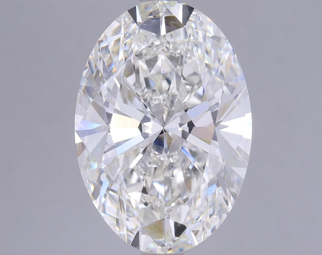 5.01 Carat Oval Shaped Ideal Cut VVS2 GIA Certified Lab Grown Diamond