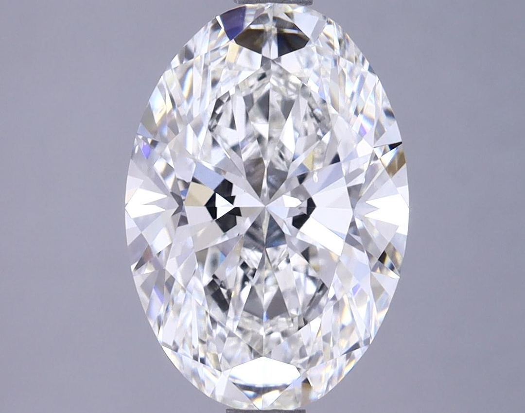 3.02 Carat Oval Shaped Very Good Cut SI1 GIA Certified Lab Grown Diamond