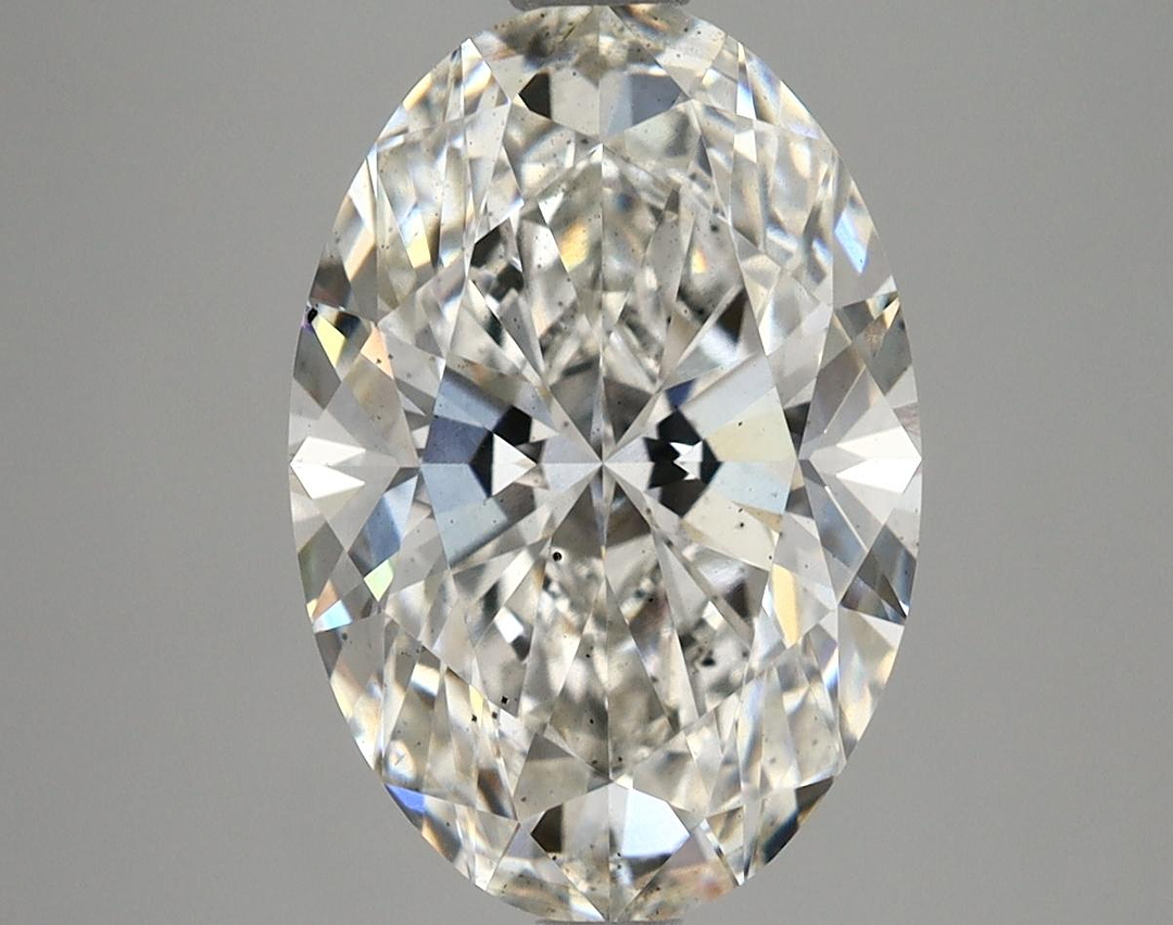 4.05 Carat Oval Shaped Ideal Cut SI1 IGI Certified Lab Grown Diamond