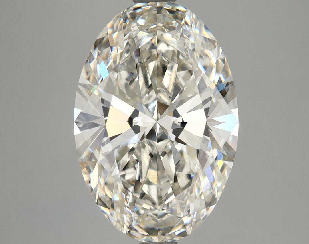 3.51 Carat Oval Shaped Ideal Cut SI1 IGI Certified Lab Grown Diamond