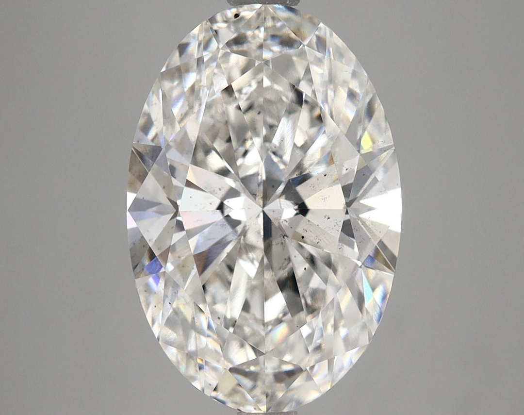 5.01 Carat Oval Shaped Excellent Cut SI1 IGI Certified Lab Grown Diamond