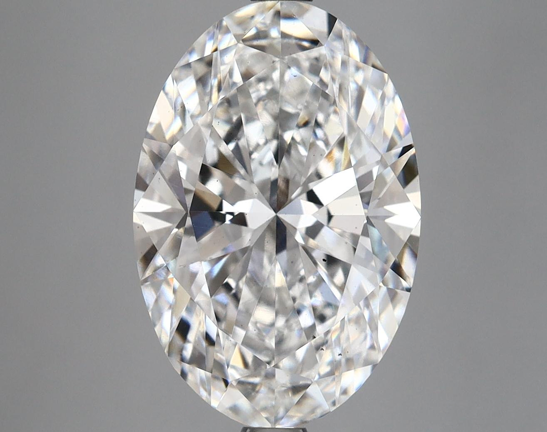 4.85 Carat Oval Shaped Excellent Cut SI1 IGI Certified Lab Grown Diamond