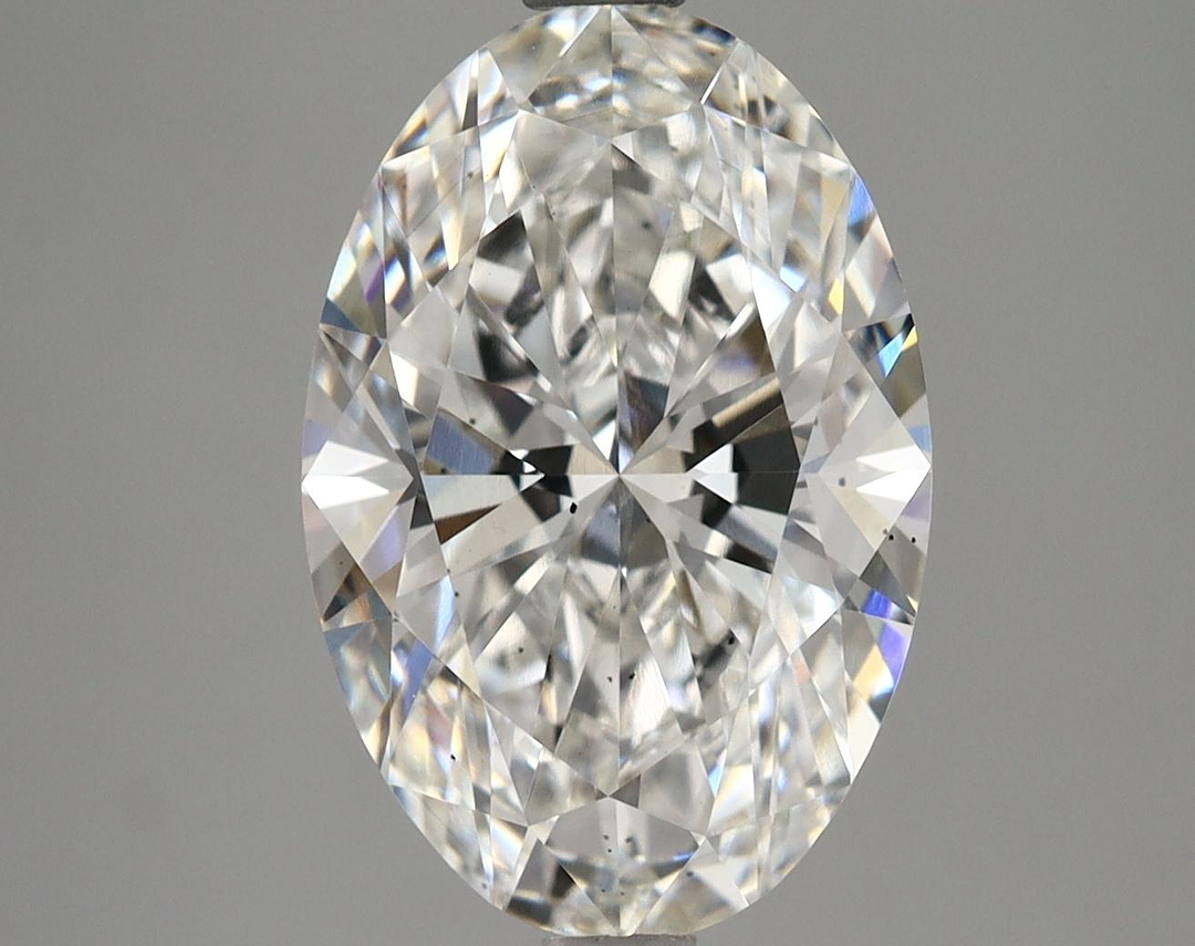 4.02 Carat Oval Shaped Excellent Cut SI1 IGI Certified Lab Grown Diamond