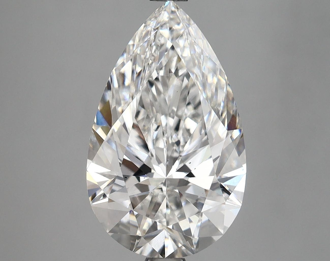 3.8 Carat Pear Shaped Ideal Cut VS2 IGI Certified Lab Grown Diamond