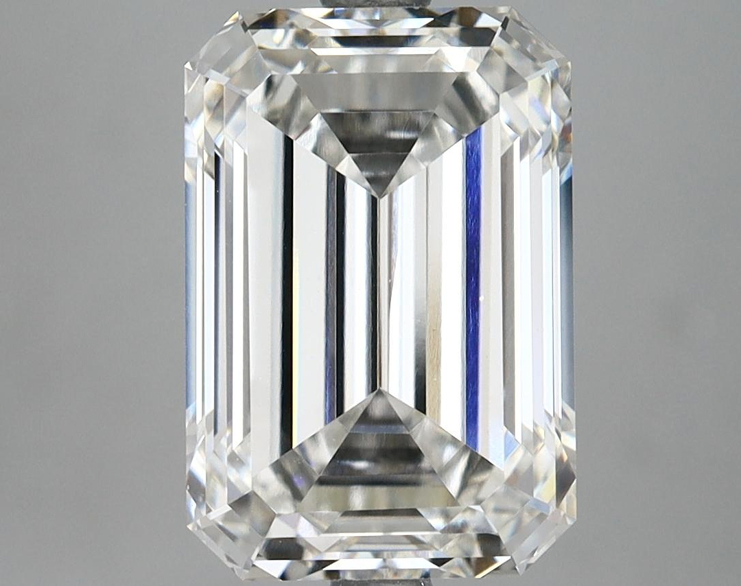 4.74 Carat Emerald Shaped Ideal Cut VVS2 IGI Certified Lab Grown Diamond