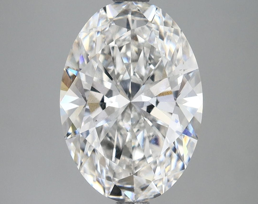 3.87 Carat Oval Shaped Ideal Cut VS2 IGI Certified Lab Grown Diamond