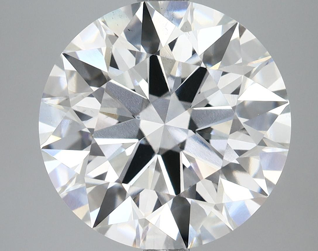 6.16 Carat Round Shaped Ideal Cut VS2 IGI Certified Lab Grown Diamond