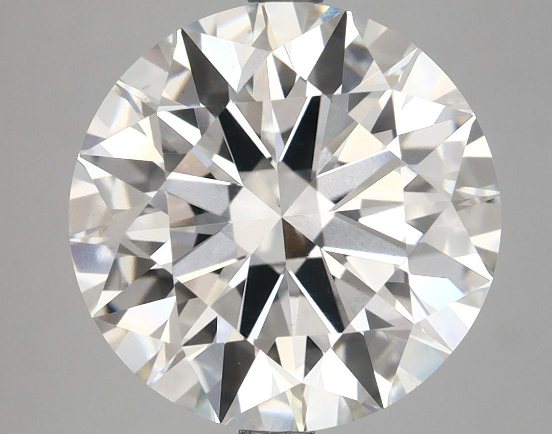 6.26 Carat Round Shaped Ideal Cut VS2 IGI Certified Lab Grown Diamond
