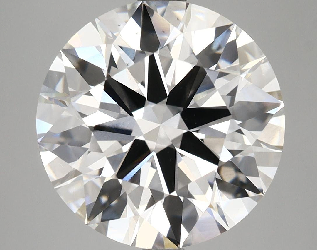 5.84 Carat Round Shaped Ideal Cut VS2 IGI Certified Lab Grown Diamond