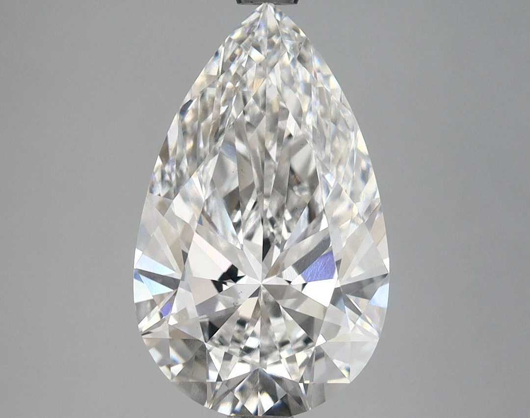 3.67 Carat Pear Shaped Ideal Cut VS1 IGI Certified Lab Grown Diamond
