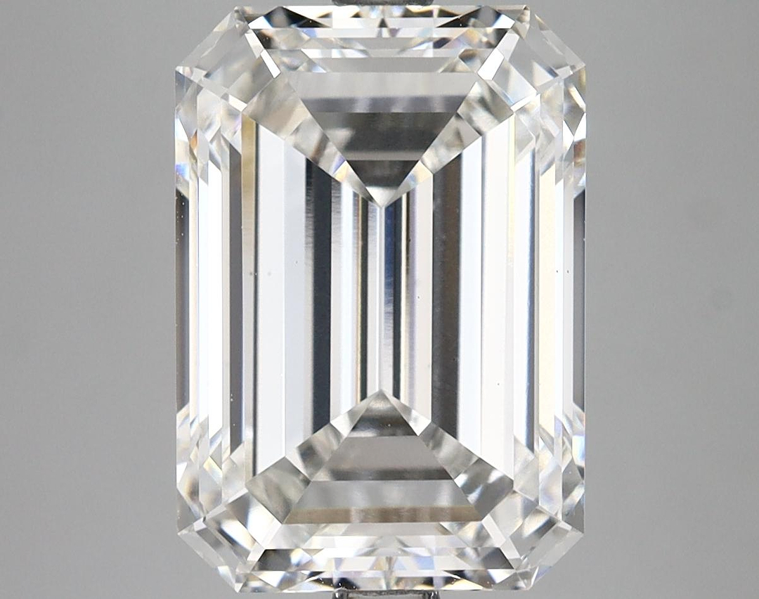 6.53 Carat Emerald Shaped Ideal Cut VS1 IGI Certified Lab Grown Diamond