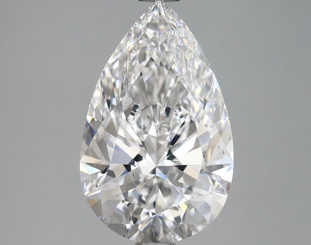 2.96 Carat Pear Shaped Ideal Cut VS1 IGI Certified Lab Grown Diamond