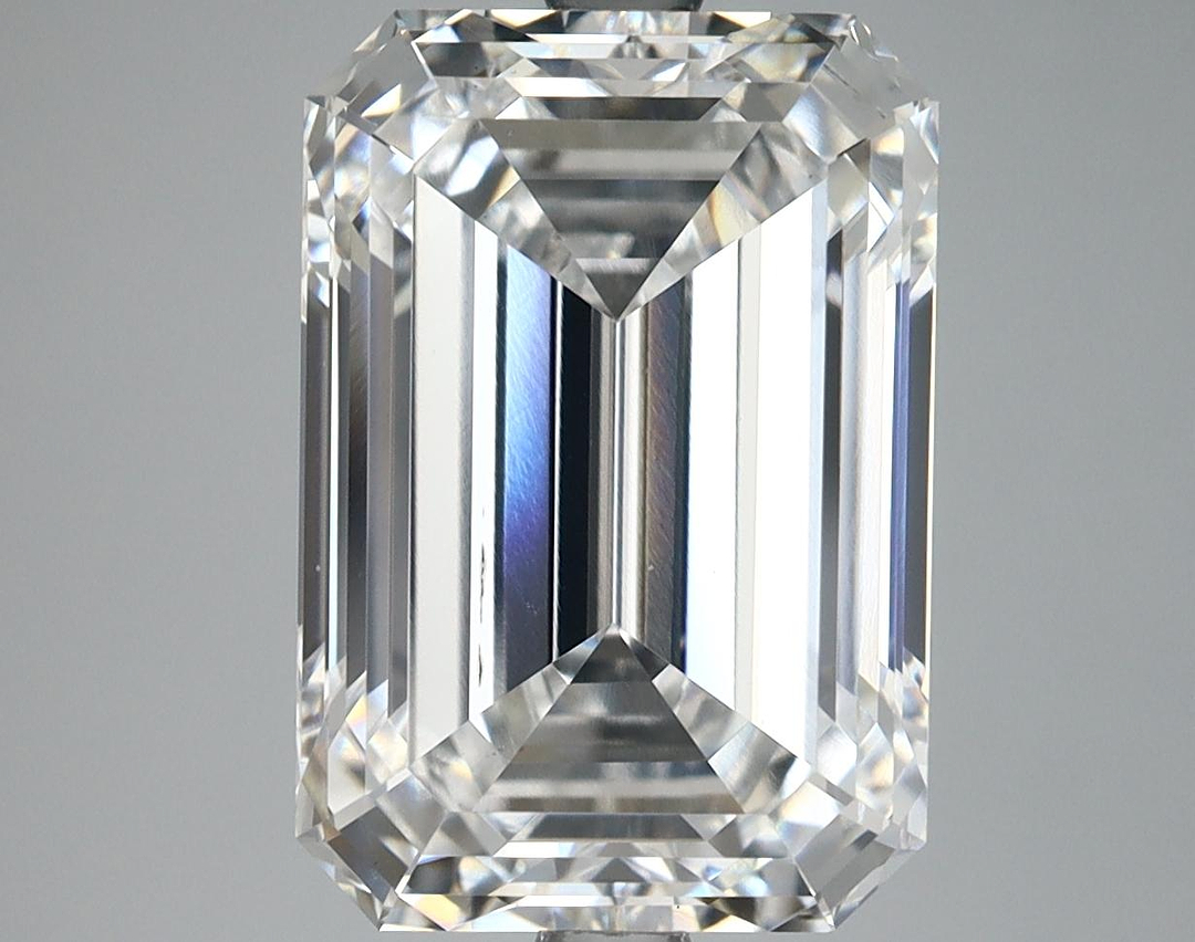 6.54 Carat Emerald Shaped Ideal Cut VS2 IGI Certified Lab Grown Diamond