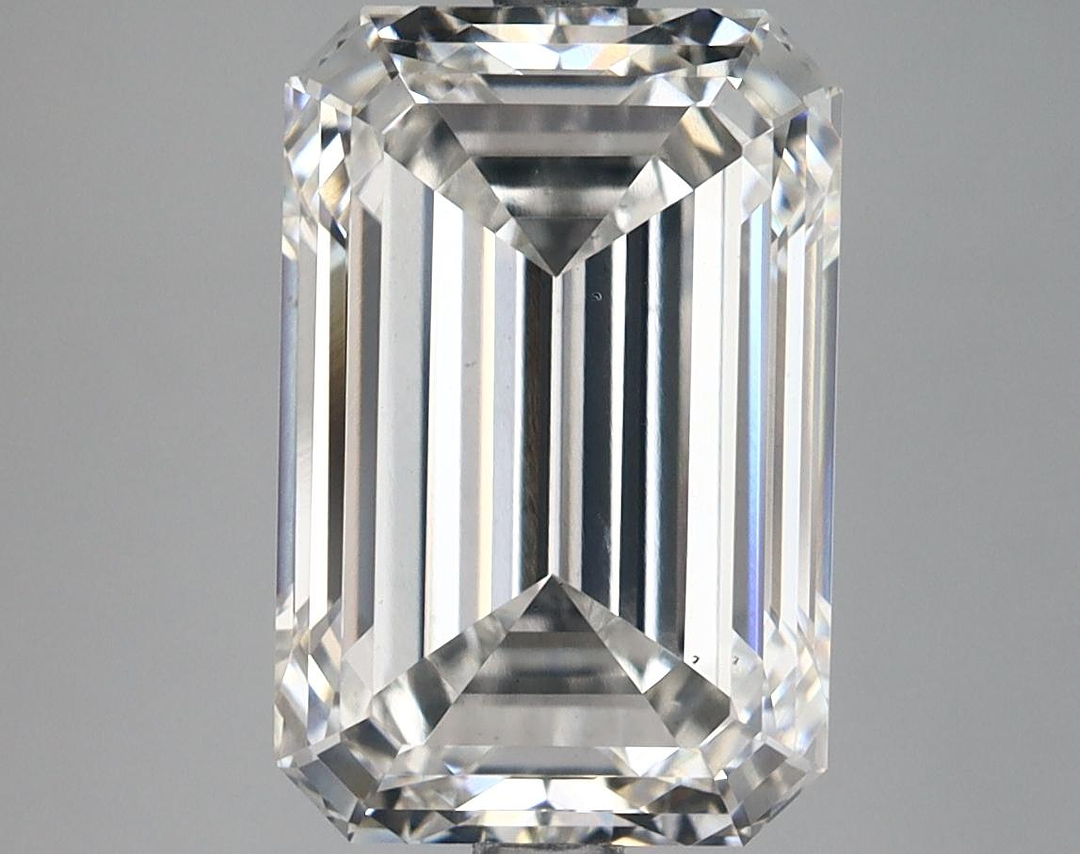 5.35 Carat Emerald Shaped Excellent Cut VS1 IGI Certified Lab Grown Diamond