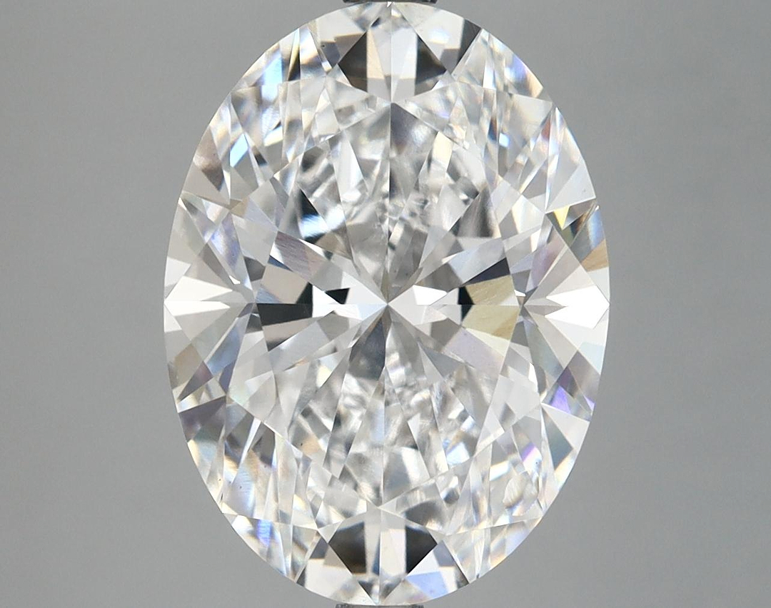5.6 Carat Oval Shaped Excellent Cut VVS2 IGI Certified Lab Grown Diamond