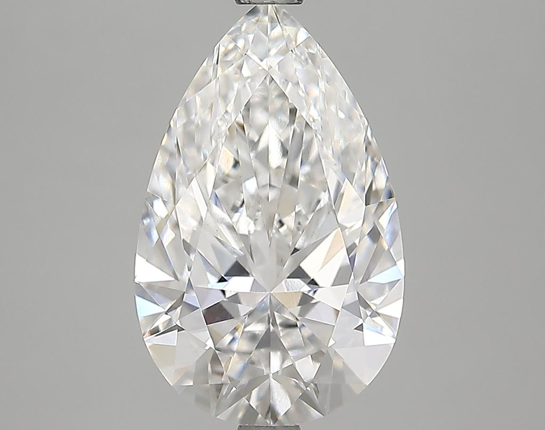 3.32 Carat Pear Shaped Ideal Cut VVS2 IGI Certified Lab Grown Diamond