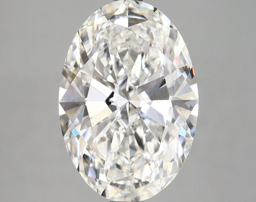 3.51 Carat Oval Shaped Ideal Cut VVS2 IGI Certified Lab Grown Diamond