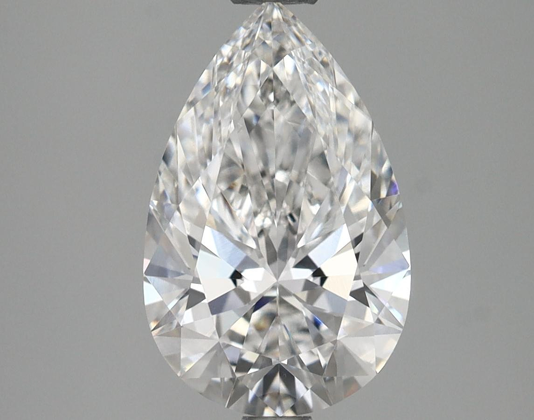 1.87 Carat Pear Shaped Ideal Cut VVS2 IGI Certified Lab Grown Diamond