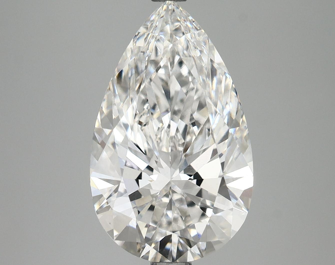 4.07 Carat Pear Shaped Ideal Cut VS1 IGI Certified Lab Grown Diamond