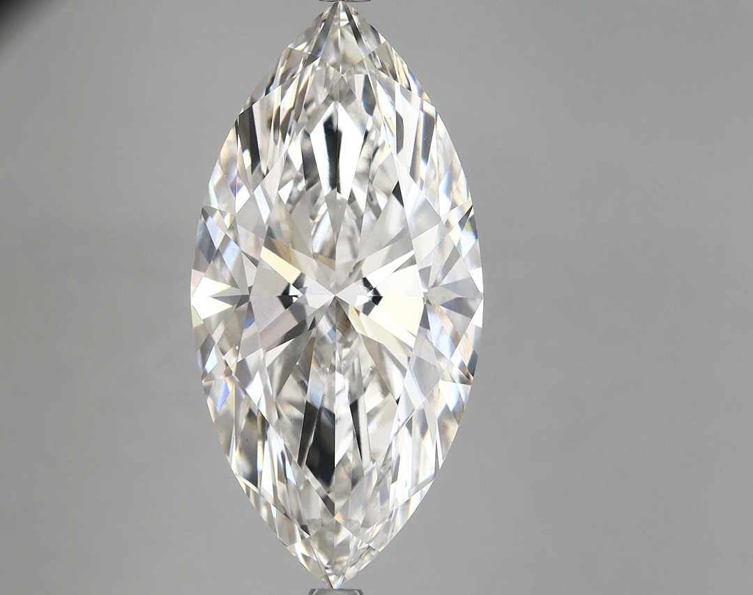 8.08 Carat Marquise Shaped Ideal Cut VVS2 IGI Certified Lab Grown Diamond