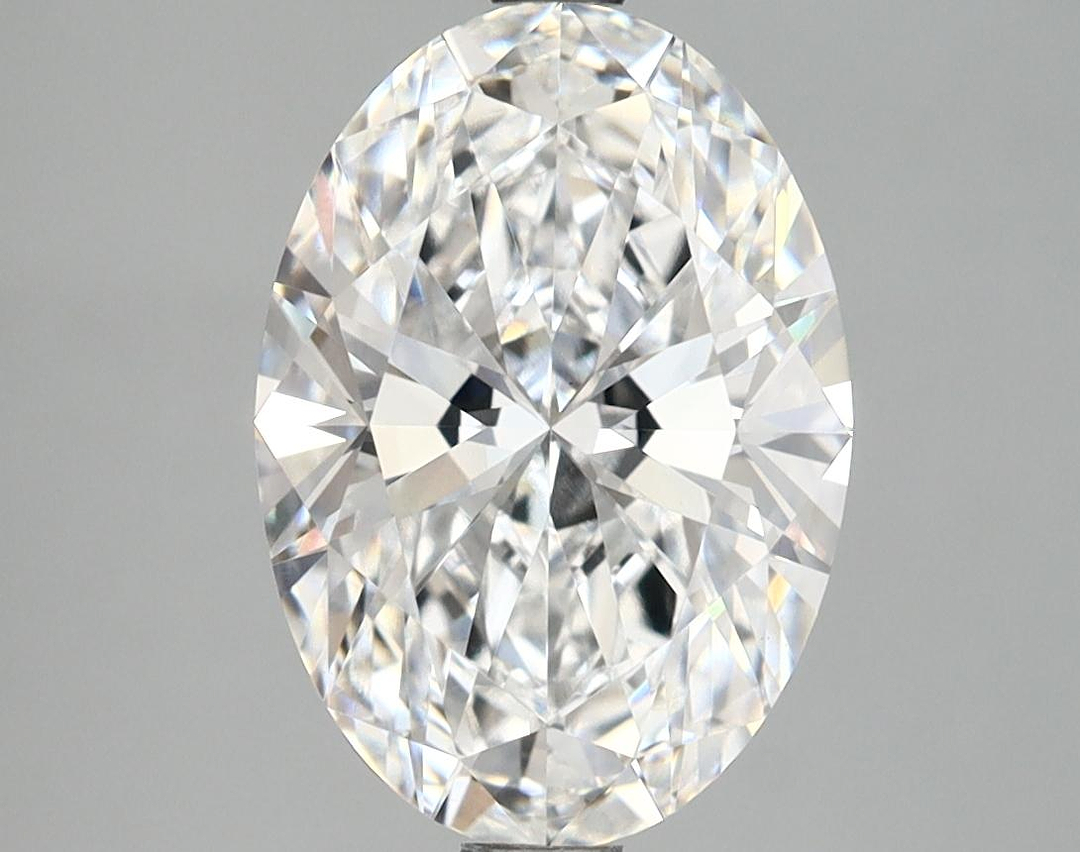 3.05 Carat Oval Shaped Ideal Cut VVS2 IGI Certified Lab Grown Diamond